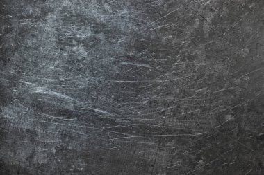 Çelik doku, koyu arka plan demir yakın çekim fırça.