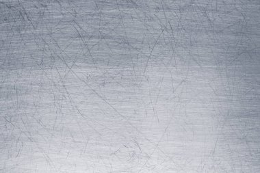 Eski sac arka plan, gümüş demir yüzeyine fırça