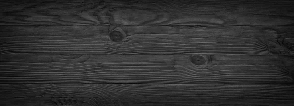 Темно Черная Деревянная Фактура Панорамный Винтажный Деревенский Стиль Естественная Поверхность — стоковое фото