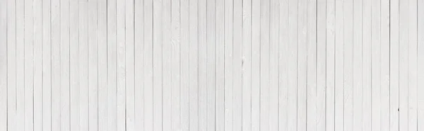 Textura de madera blanca como fondo, panorama en alta resolución — Foto de Stock