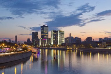 Rusya. Moskova. Krasnopresnenskaya dolgu