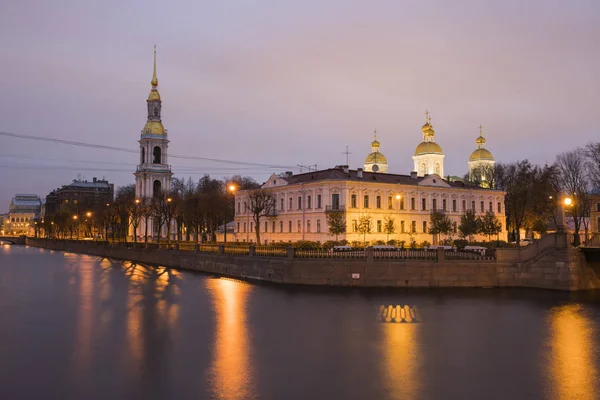Sint Petersburg Rusland Nicholas Marine Kathedraal — Stockfoto