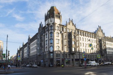 St. Petersburg. Izmaylovsky Prospect, 16/30. Tarım Derneği karlı ev 