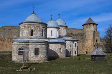 Rusya. Leningrad Bölgesi. Ivangorod. Ivangorod Kalesi