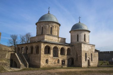 Rusya. Leningrad Bölgesi. Ivangorod. Ivangorod Kalesi