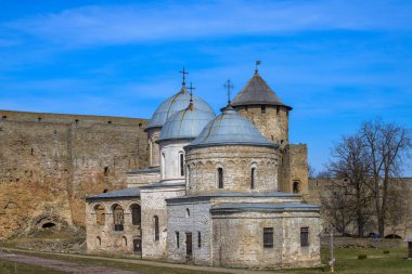 Rusya. Leningrad Bölgesi. Ivangorod. Ivangorod Kalesi