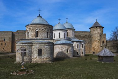 Rusya. Leningrad Bölgesi. Ivangorod. Ivangorod Kalesi