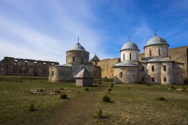 Rusya. Leningrad Bölgesi. Ivangorod. Ivangorod Kalesi