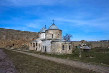 Rusya. Leningrad Bölgesi. Ivangorod. Ivangorod Kalesi