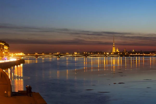 Russland Petersburg Blick Auf Die Peter Und Paul Festung — Stockfoto