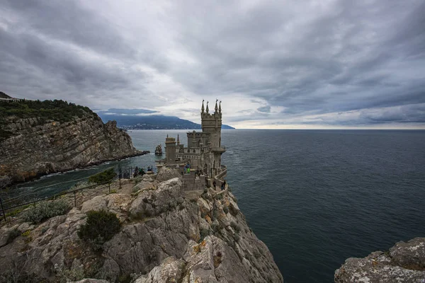 Crimea Castillo Nido Golondrina — Foto de Stock