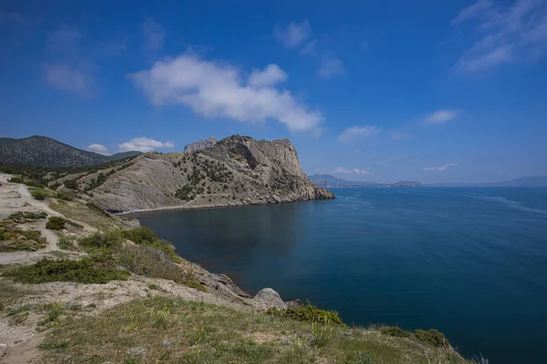 Крым Новый Свет Голицынская Тропа — стоковое фото