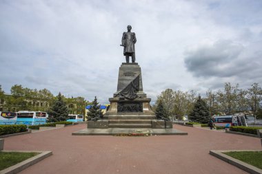 Kırım. Sivastopol. Amiral Nakhimov Anıtı.