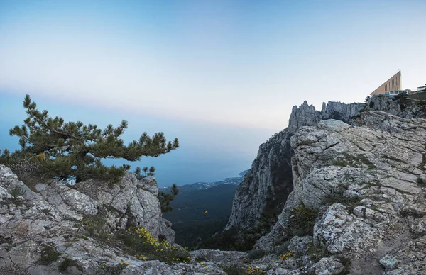 Crimea Mount Petri Sunset — Stock Photo, Image