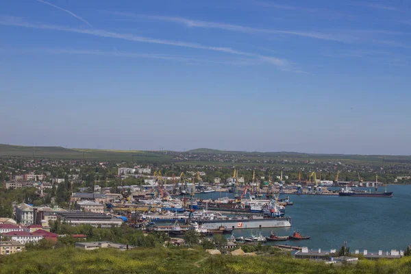 Crimea Kerch View Port — Stock Photo, Image