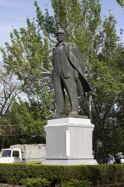 Crimea Teodosio Monumento Lenin —  Fotos de Stock