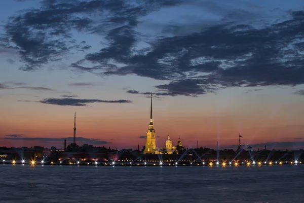 Rusya Petersburg Peter Paul Kalesi Nin Manzarası — Stok fotoğraf