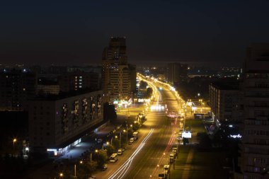 St. Petersburg 'da. Glory Bulvarı 'na bak.