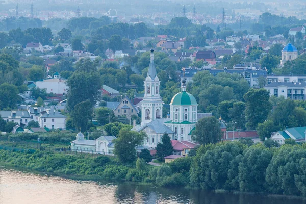 Ryssland Tver Kyrkan Den Stora Martyren Katarina Catherine Klostret Gryningen — Stockfoto