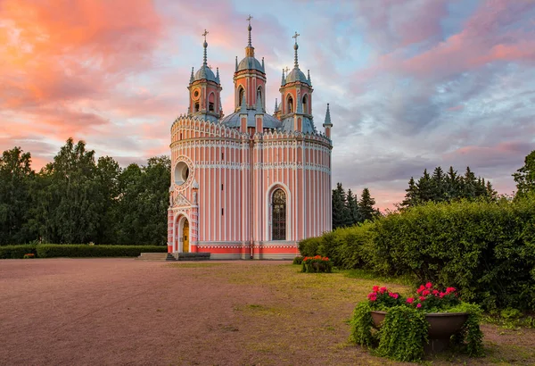 Rusko Petrohrad Chesme Church — Stock fotografie