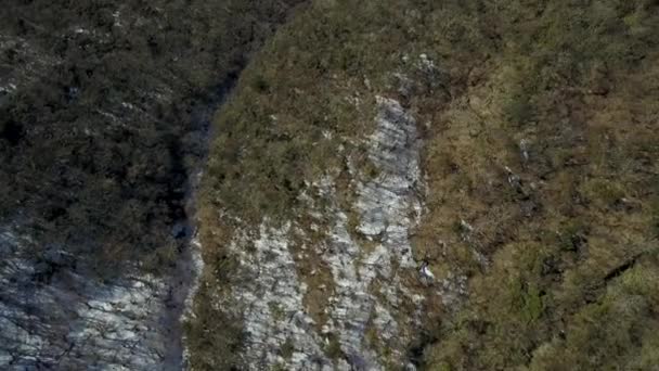 Воздушное Откровение Легендарной Горы Фудзи Японии — стоковое видео