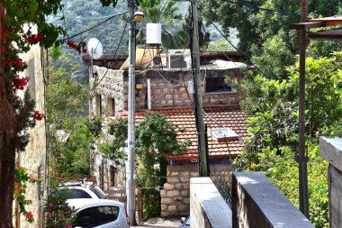 1 * Ein-Hod. İsrail köyde tek sanatçı. Güzel mimari. Bahar 2018.2 ** Ein-Hod. Yaratıcı aydınların liman. 1953 yılında kurulmuştur. Hayfa Bölgesi, mount Carmel, İsrail. Kutsal topraklar.  