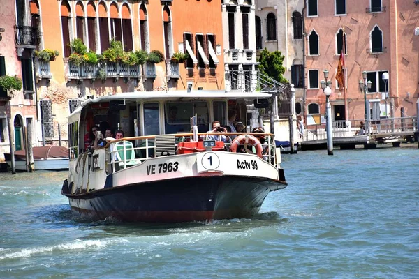 Venise Une Ville Historique Patrimoine Mondial Située Sur Les Îles — Photo