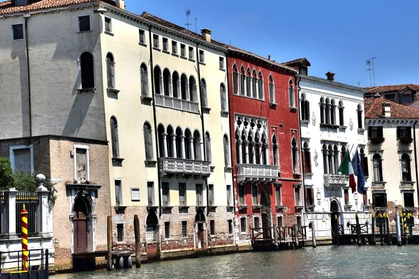 Veneza Uma Cidade Histórica Patrimônio Mundial Localizada Nas Ilhas Lagoa — Fotografia de Stock