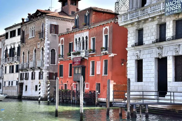 Veneza Uma Cidade Histórica Patrimônio Mundial Localizada Nas Ilhas Lagoa — Fotografia de Stock