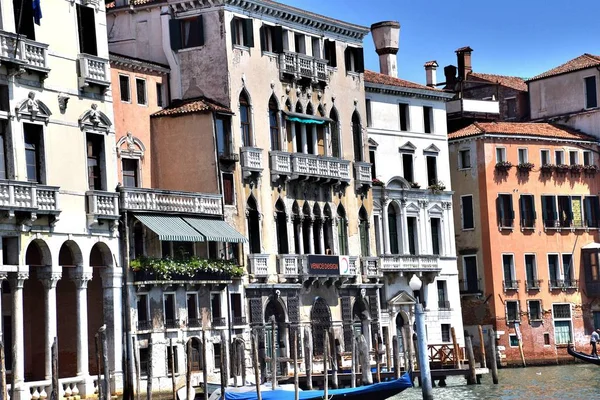 Венеция Исторический Город Мирового Наследия Расположенный Островах Адриатической Лагуны Лето — стоковое фото