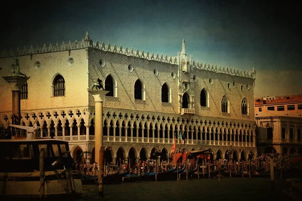 Venetië Een Historische Werelderfgoedstad Gelegen Zijn Eilanden Lagune Van Adriatische — Stockfoto