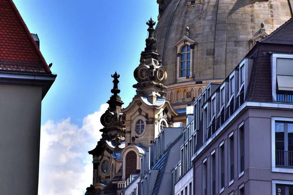 Dresden Capital East German Saxony Europe Germany Urban Architecture Summer — Stock Photo, Image