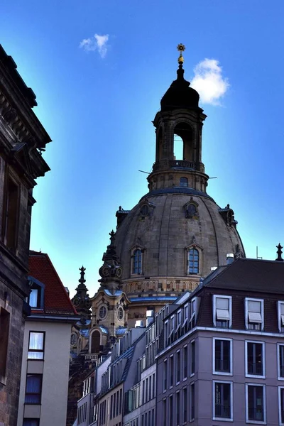 Dresden Saksonya Nın Doğu Alman Kara Başkentidir Avrupa Almanya Kentsel — Stok fotoğraf