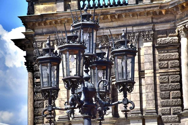 Dresden Huvudstad Den Östliga Tyska Delstaten Sachsen Europa Tyskland Stadsbyggnadskonst — Stockfoto