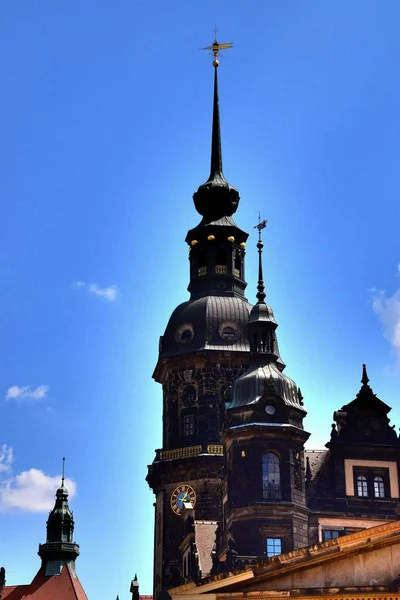 Dresden Ist Die Hauptstadt Des Ostdeutschen Landes Sachsen Europa Deutschland — Stockfoto