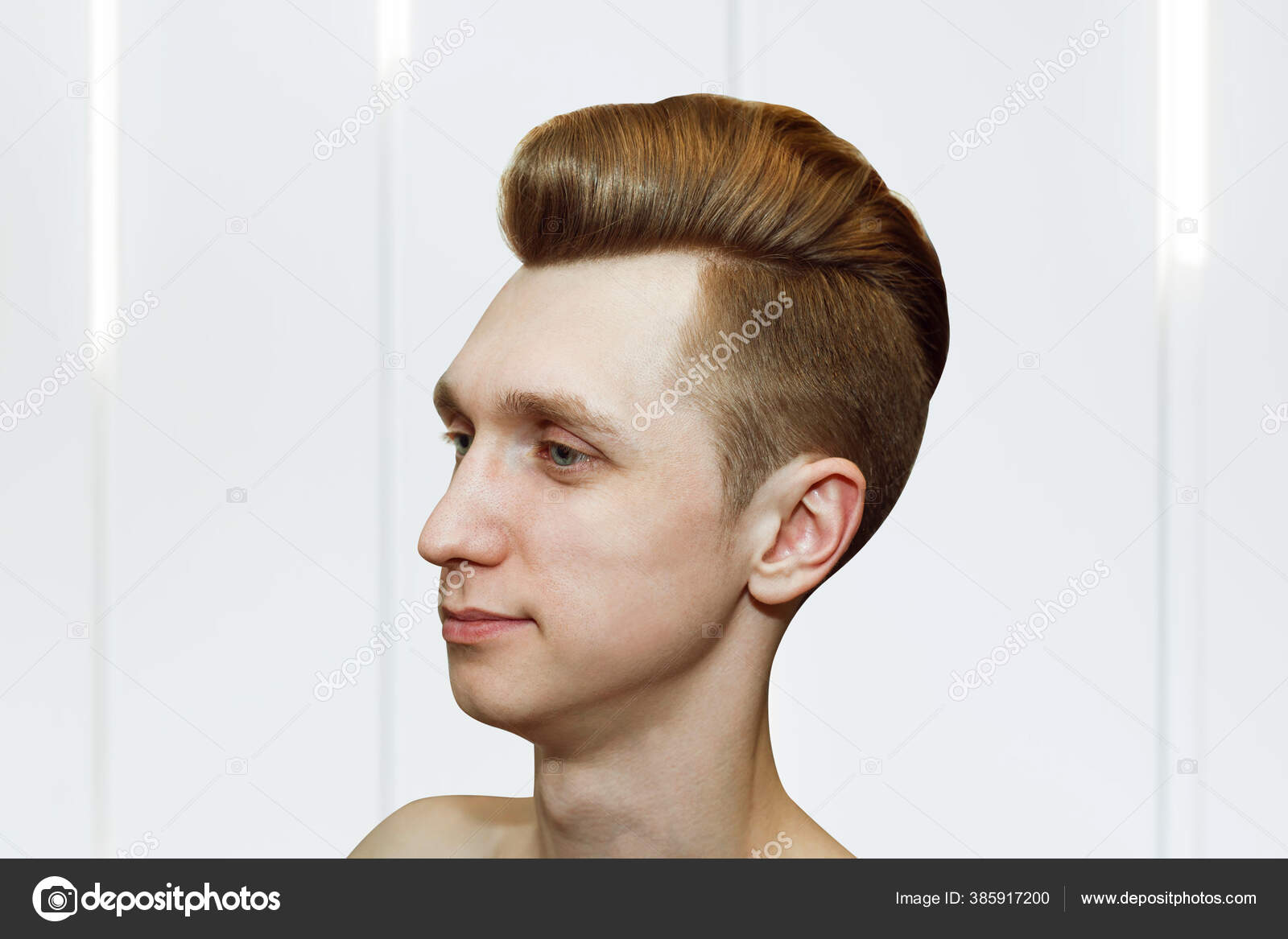 pompadour cabelo