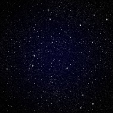 Yıldızlı gece gökyüzü. Yüksek çözünürlük.