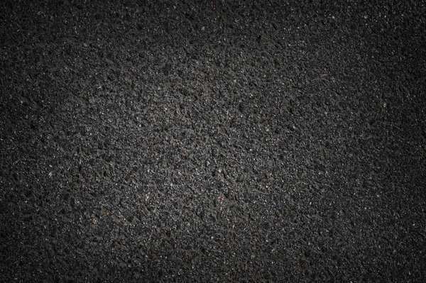 Tmavá asfaltová textura. Cesta abstraktní pozadí. — Stock fotografie