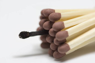 kahverengi ahşap Matchstick arka plan