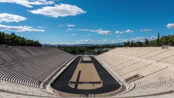 Mámorból Stadion Idő Telik — Stock videók