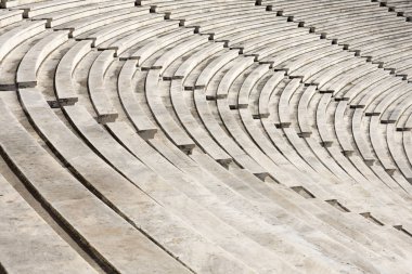 Panathinaiko Stadyumu mermer merdiven