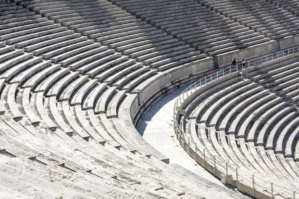 Marmortreppe Des Panathenischen Stadions — Stockfoto