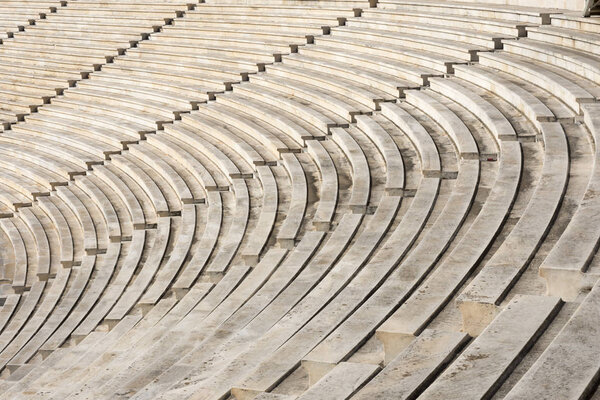 marble stairs of panathenaic stadium