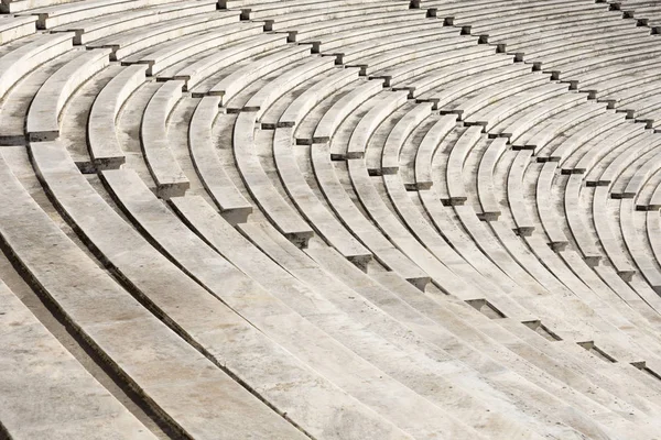 Marmurowe Schody Stadionu Panathinaiko — Zdjęcie stockowe