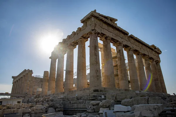 Парентонський храм в Акрополі — стокове фото