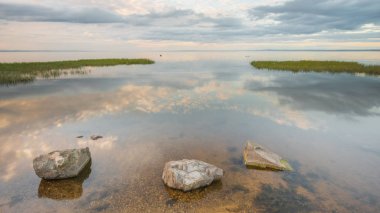 Bir becalmed Lough Neagh üzerine Düşünceler