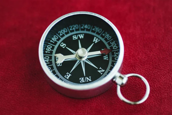 Compass for direction selection — Stock Photo, Image