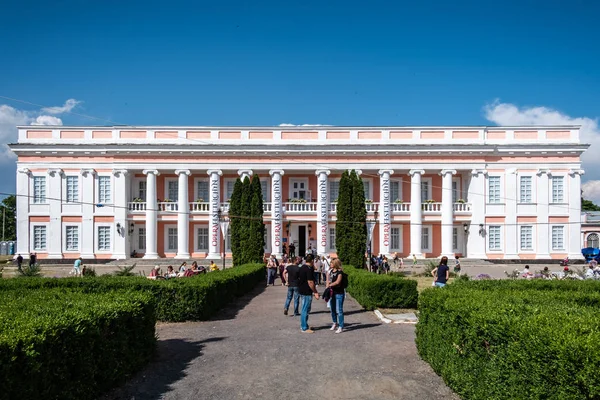Tulchin Ucrania Junio 2018 Palacio Del Conde Potocki Durante Festival — Foto de Stock
