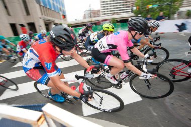 Arlington 10 Haziran: Bisikletçiler silahlı kuvvetleri Bisiklete binme Classic Elit Bayan yarışta 10 Haziran 2018 üzerinde Arlington, Va rekabet 