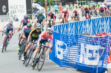 Arlington 10 Haziran: Bisikletçiler silahlı kuvvetleri Bisiklete binme Classic elit mens yarışta 10 Haziran 2018 üzerinde Arlington, Va rekabet 